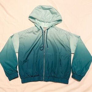 Forever 21 Lightweight Hooded Zip Up Jacket Womens Size XS